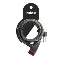 Sleutelslot Nilox NXPLCABLELOCK Zwart