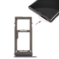 SIM-kaart lade + micro SD-kaart lade voor Galaxy Note9 (blauw)