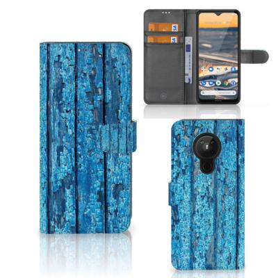 Nokia 5.3 | Book Style Case | Wood Blue