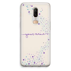 Sterren: OnePlus 6 Transparant Hoesje