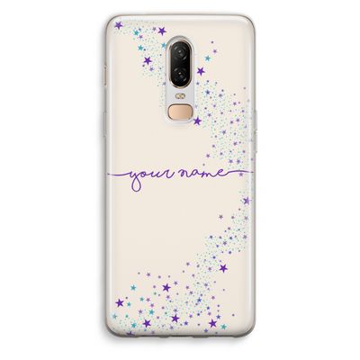 Sterren: OnePlus 6 Transparant Hoesje