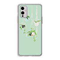 Hang In There: OnePlus 9 Transparant Hoesje
