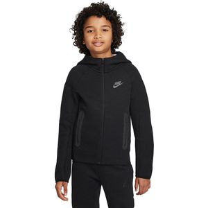 Nike Tech Fleece Full-Zip Hoody Kids - Opruiming - Kleding - Black - maat 122-128