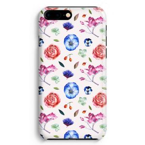 Bloemetjes: iPhone 8 Plus Volledig Geprint Hoesje