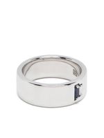 Suzanne Kalan bague en or blanc 18ct sertie de saphirs et diamants - Argent