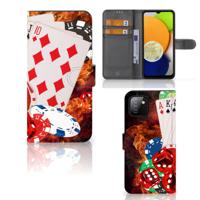 Samsung Galaxy A03 | Wallet Case | met Pasjes | Casino