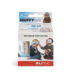 Alpine Muffy baby blue oorkappen (1 st)