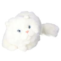 Knuffel kat Perzische Colourpoint creme van 30 cm