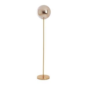 Light&living Vloerlamp Ø30x160 cm MEDINA glas smoke+goud