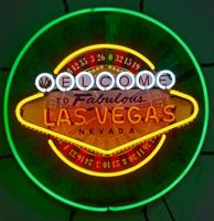 Las Vegas Roulette Neon Verlichting - 60 cm