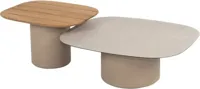 4 Seasons Outdoor bijzettafel set demi latte - thumbnail