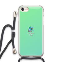 Win98: iPhone 7 Transparant Hoesje met koord