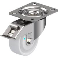 Blickle LEX-PO 80KAD-FI Zwenkwiel met rem Wieldiameter: 80 mm Draagvermogen (max.): 150 kg 1 stuk(s)