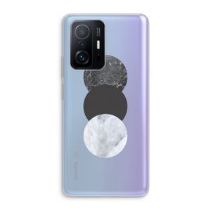 Marmeren cirkels: Xiaomi 11T Pro Transparant Hoesje