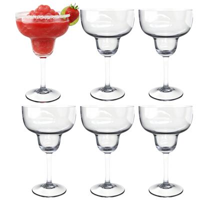 Vicrila Margarita glazen set - 6x - gehard glas - 27 cl - cocktail glas