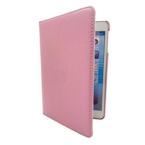 HEM iPad hoes geschikt voor iPad 5/ iPad 6/ iPad Air/ iPad Air 2 - 9.7 Inch - Lichtroze - Draaibare hoes - Met Stylus