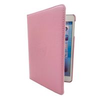 HEM iPad hoes geschikt voor iPad 5/ iPad 6/ iPad Air/ iPad Air 2 - 9.7 Inch - Lichtroze - Draaibare hoes - Met Stylus - thumbnail