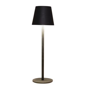 Portable tafellamp Ambiance - zwart - 27,5 cm -aanraaksensor - draadloos/oplaadbaar USB - buiten