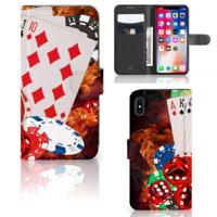 Apple iPhone Xs Max | Wallet Case | met Pasjes | Casino