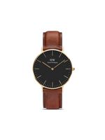 Daniel Wellington montre Classic St Mawes 36 mm - Noir - thumbnail