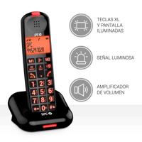 Huistelefoon SPC 7612N Zwart