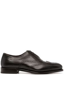 Ferragamo chaussures oxford Poveda - Marron