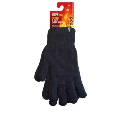 Stapp Heat Unisex Gloves Thinsulate 1-Pack 70608 Thermo | Zwart 6990 | Maat M - 8721198034197
