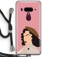Confidence: HTC U12+ Transparant Hoesje met koord