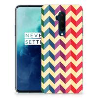 OnePlus 7T Pro | TPU bumper | Zigzag Multi Color