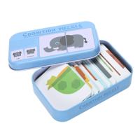 Grafiek Match Game vroege educatieve Montessori speelgoed puzzelkaart cartoon voertuig Animal fruit pair matching game