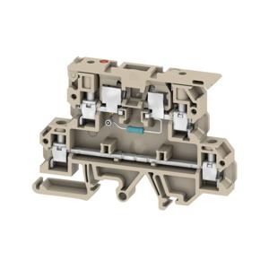 Weidmüller 9802720001 Zekering-serieklem 4 mm Schroeven Beige 50 stuk(s)