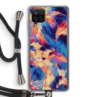 Tuesday Night: Samsung Galaxy A12 Transparant Hoesje met koord