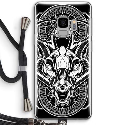 Oh Deer: Samsung Galaxy S9 Transparant Hoesje met koord