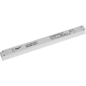 Dehner Elektronik SNP200-12VF-1 LED-transformator, LED-driver Constante spanning 180 W 15 A 12 V/DC Overbelastingsbescherming, Geschikt voor meubels 1 stuk(s)