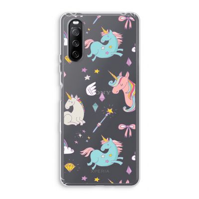 Fantasiewereld: Sony Xperia 10 III Transparant Hoesje