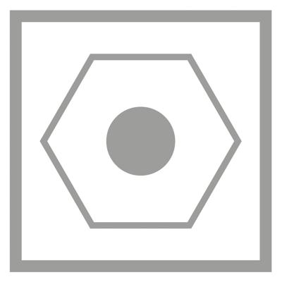 Stabilo all glasspotlood - zwart