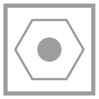Stabilo all glasspotlood - zwart