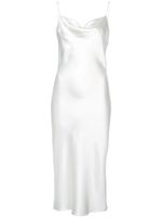 Fleur Du Mal cowl neck slip dress - Blanc