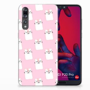 Huawei P20 Pro TPU Hoesje Sleeping Cats