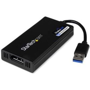 StarTech.com USB 3.0 naar 4K DisplayPort externe Multi-Monitor grafische videoadapter – DisplayLink gecertificeerd – Ultra HD 4K