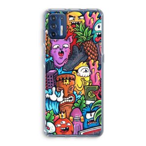 Vexx Mixtape: Motorola Moto G9 Plus Transparant Hoesje