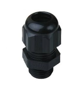 Wartel zwart M20 x 1,5 tap 10mm Ø 6-12mm polyamide IP68 Ortac
