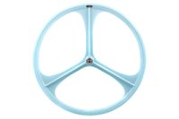 Teny Rim Tri Spoke Fixed Gear Achterwiel - Sky Blue