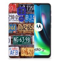 Motorola Moto G9 Play | E7 Plus | Siliconen hoesje | met foto Kentekenplaten