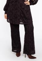 Yoek Pantalon bootcut | Bruin | Maat 50/52 Yoek Pantalon bootcut | Bruin | Maat 50/52