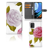 Xiaomi Redmi 9T | Poco M3 Hoesje Roses - thumbnail