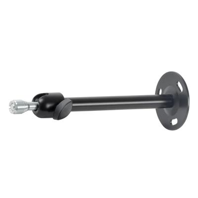 K&M 24350 Universele muurbeugel met draaibare kogel zwart