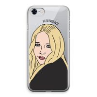 Mary Kate: iPhone 8 Transparant Hoesje
