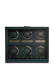 WOLF boite à montres British Racing 6pc - Vert