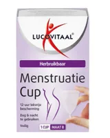 Lucovitaal Menstruatie cup - maat B - thumbnail